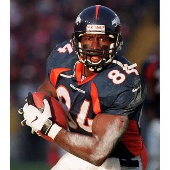 Shannon Sharpe (Nike)-(Broncos)-(Jersey)-(Blue)-(Good Condition)-(Size XL)-$90 - Picture 6 of 10